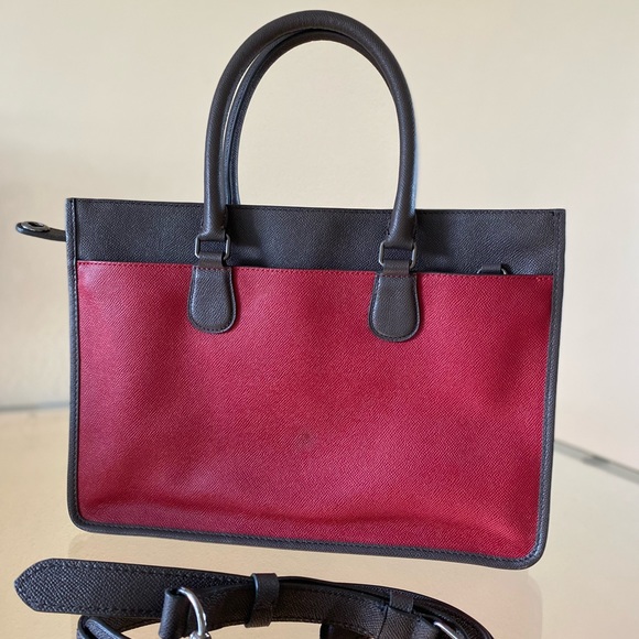 Coach Embassy briefcase in color block - Picture 2 of 12